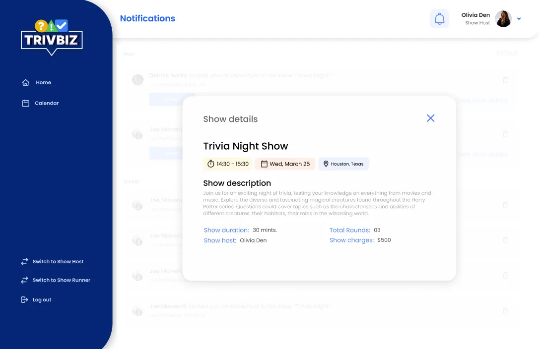 Quantitative research charts summarising writer payouts, host confirmations, and trial conversions.